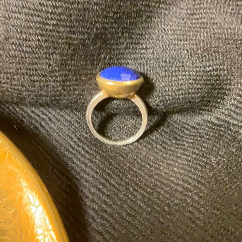 COPY - Gurhan lapis cocktail ring - Picture 2 of 9